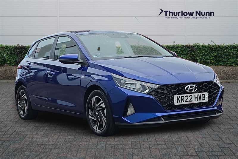 Hyundai I20 1.0 T-gdi Mhev Se Connect Hatchback Hyb Blue