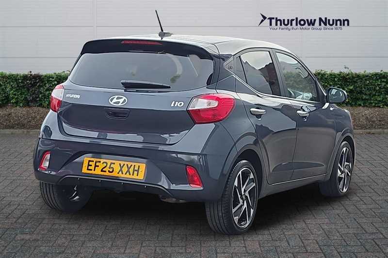 Hyundai I10 1.0 Premium Hatchback Euro 6 Ss EF25XXH Grey #3