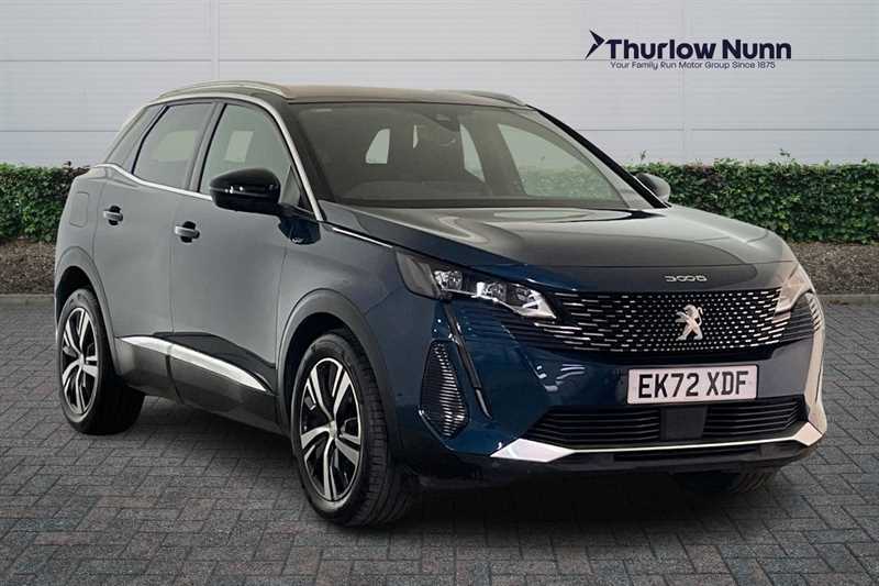 Peugeot 3008 1.2 Puretech Gt Suv Eat Euro 6 Ss 1 Blue