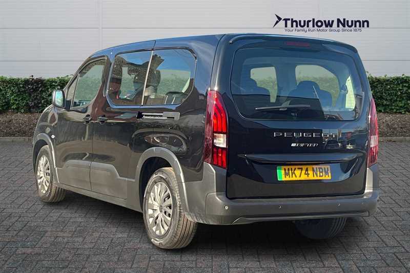Peugeot e-Rifter Allure 50Kwh Long Range 136Ps - Free 1 MK74NBM Black #5