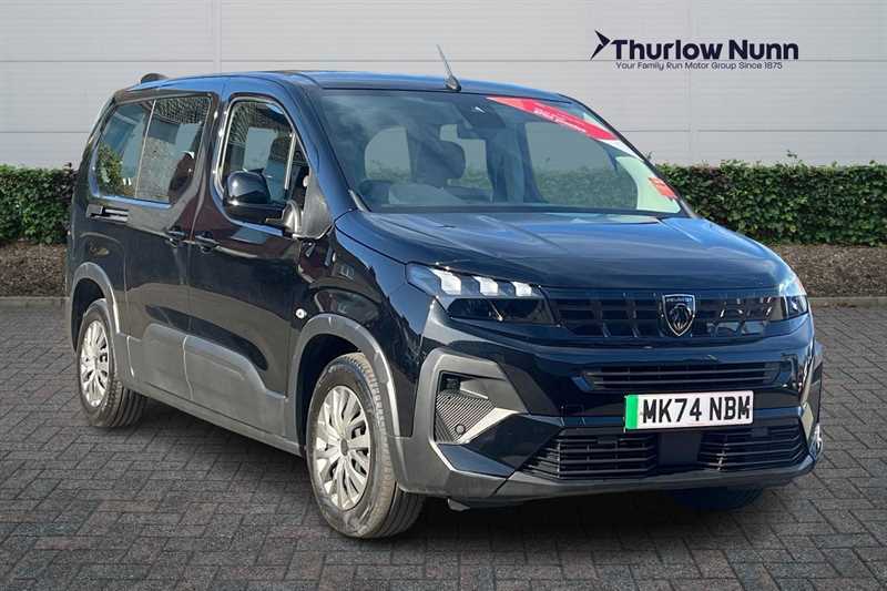 Peugeot e-Rifter Allure 50Kwh Long Range 136Ps - Free 1 Black