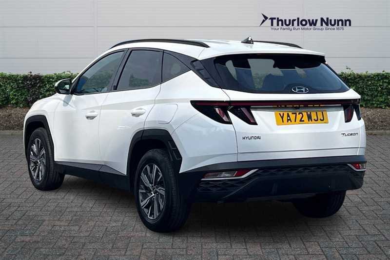 Hyundai Tucson 1.6 T-gdi Se Connect Suv Euro 6 YA72WJJ White #5