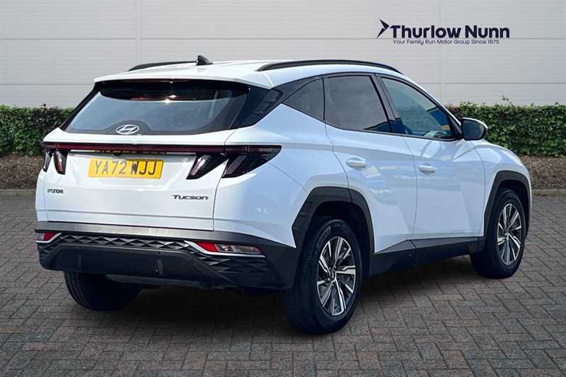 Hyundai Tucson 1.6 T-gdi Se Connect Suv Euro 6 YA72WJJ White #3
