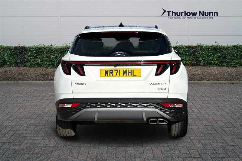 Hyundai Tucson 1.6 H T-gdi Ultimate Suv Hybrid Eu WR71MHL White #4