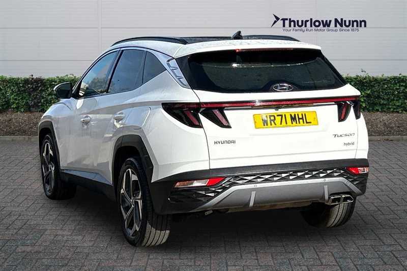 Hyundai Tucson 1.6 H T-gdi Ultimate Suv Hybrid Eu WR71MHL White #5