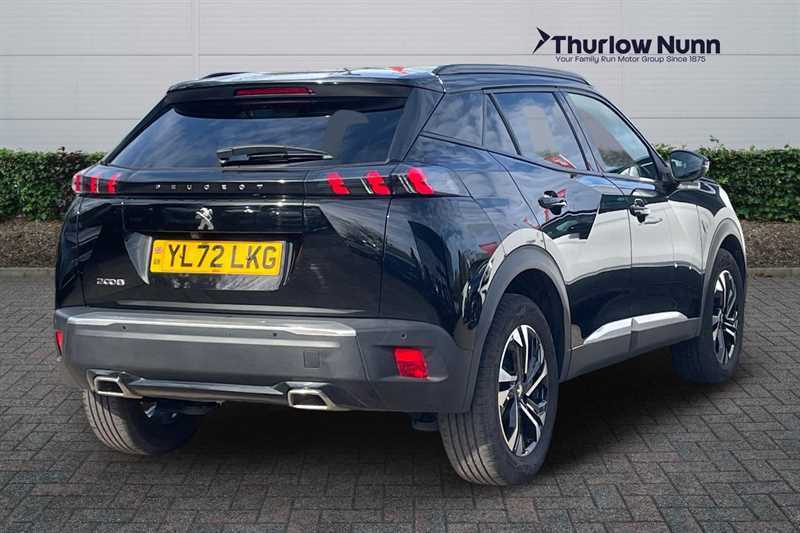 Peugeot 2008 1.2 Puretech Allure Premium Suv Manua YL72LKG Black #3