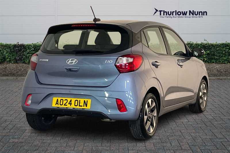 Hyundai I10 1.0 Advance Hatchback Euro 6 Ss AO24OLN Blue #4