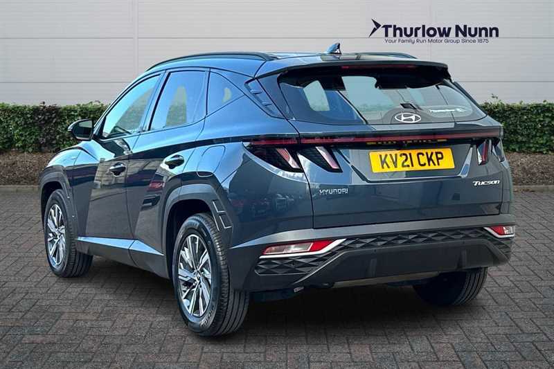 Hyundai Tucson 1.6 T-gdi Mhev Se Connect Suv Hybrid Ma KV21CKP Blue #5