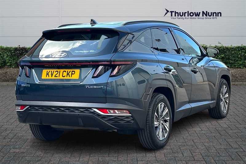 Hyundai Tucson 1.6 T-gdi Mhev Se Connect Suv Hybrid Ma KV21CKP Blue #3