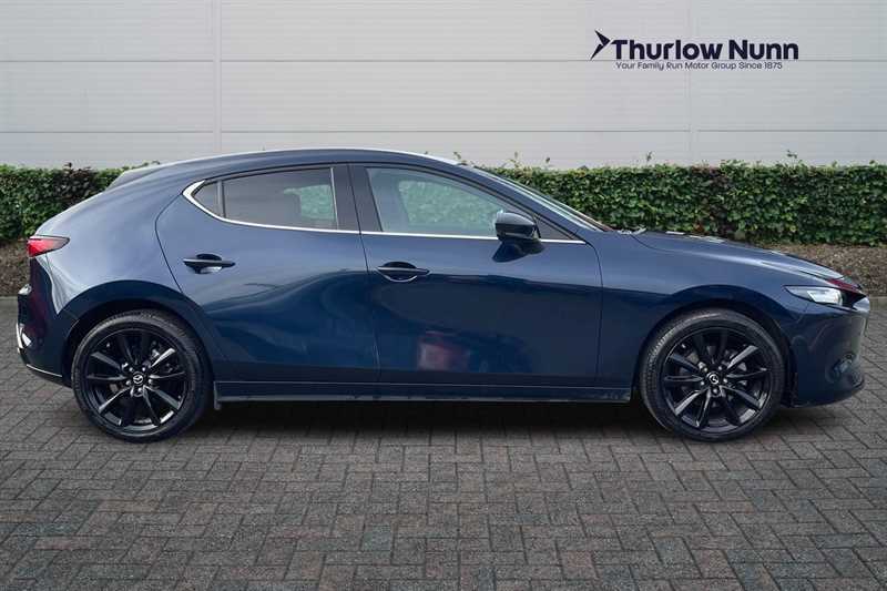 Mazda 3 2.5 E-skyactiv-g Mhev Homura Hatchback LM25DSV Blue #2