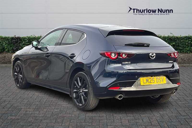 Mazda 3 2.5 E-skyactiv-g Mhev Homura Hatchback LM25DSV Blue #5