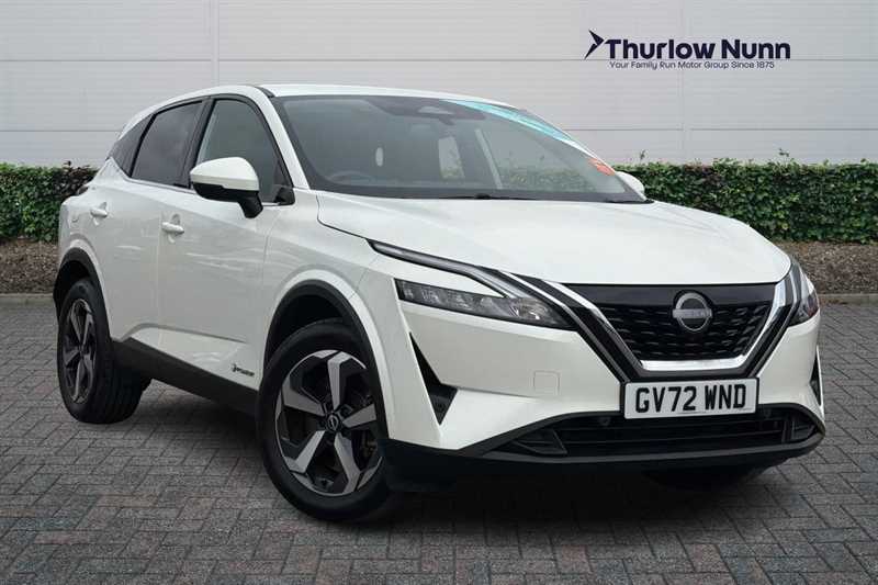 Nissan Qashqai 1.5 H E-power N-connecta Suv Hybrid Aut White