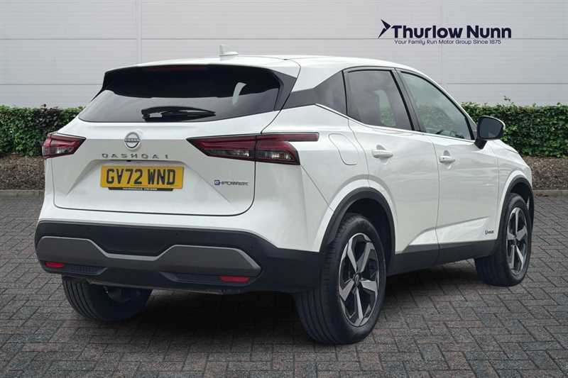 Nissan Qashqai 1.5 H E-power N-connecta Suv Hybrid Aut White #3