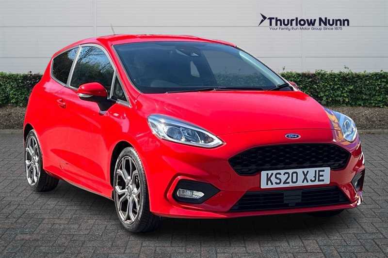 Ford Fiesta 1.0T Ecoboost St-line Edition Hatchback KS20XJE Red