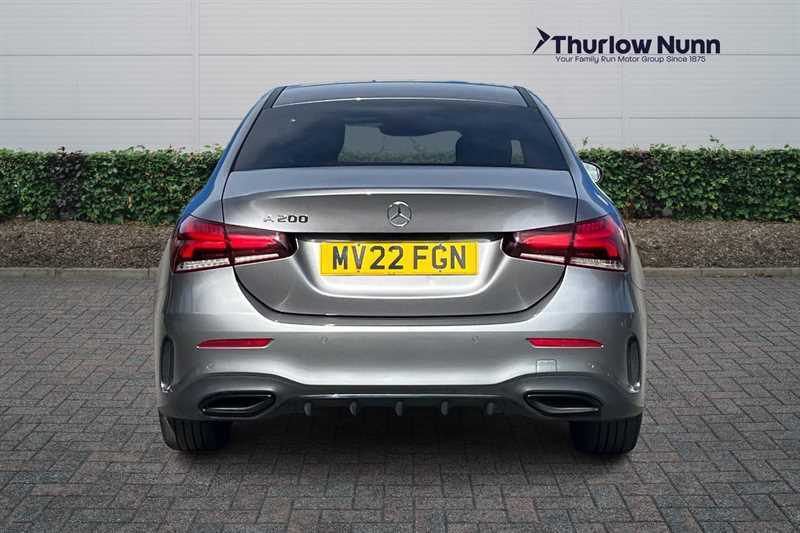 Mercedes-Benz A Class 1.3 A200 Amg Line Edition Executive Saloon P MV22FGN Grey #4