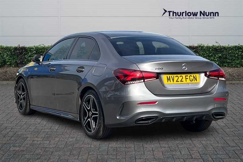 Mercedes-Benz A Class 1.3 A200 Amg Line Edition Executive Saloon P MV22FGN Grey #5