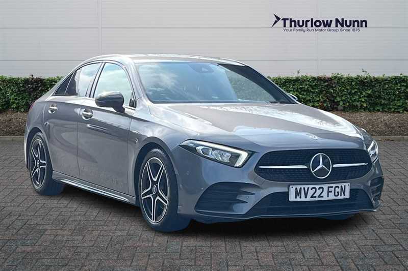 Mercedes-Benz A Class 1.3 A200 Amg Line Edition Executive Saloon P Grey