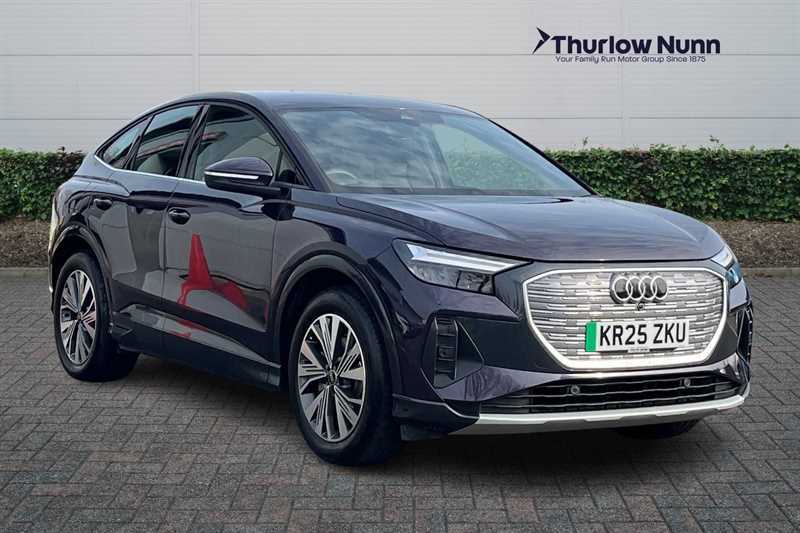 Audi Q4 E Tron 45 Sport Sportback 82Kwh 286 Ps Purple