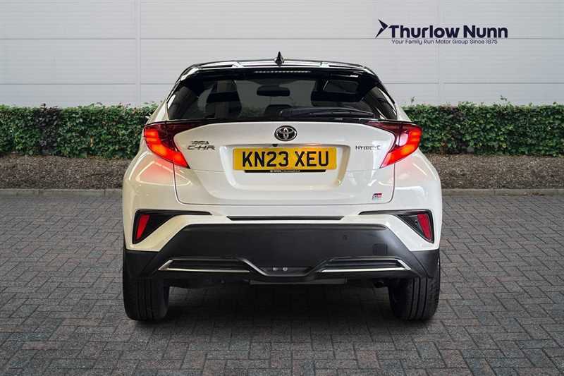 Toyota C-Hr 1.8 Vvt-h Gr Sport Suv Hybrid Cvt Euro KN23XEU White #4