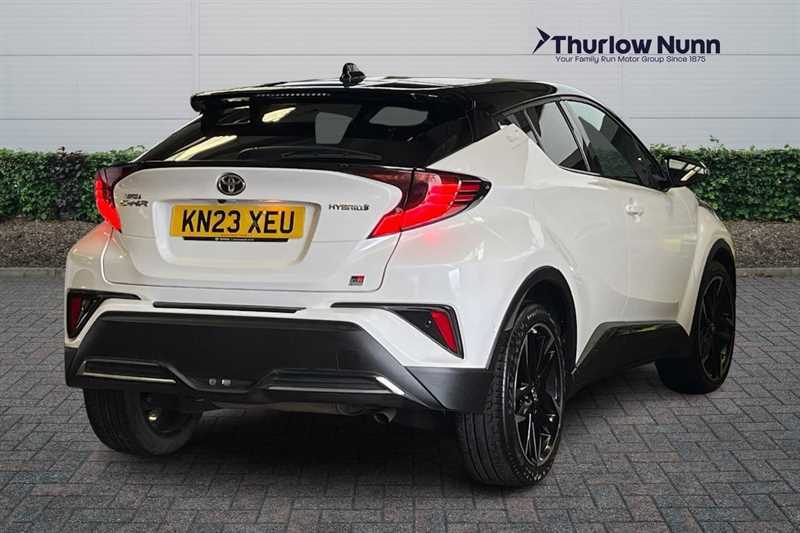Toyota C-Hr 1.8 Vvt-h Gr Sport Suv Hybrid Cvt Euro KN23XEU White #3