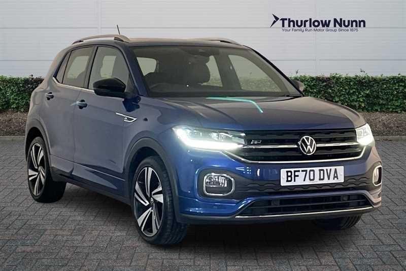 Volkswagen T-Cross 1.5 Tsi Evo R-line Suv Dsg Euro 6 Ss Blue