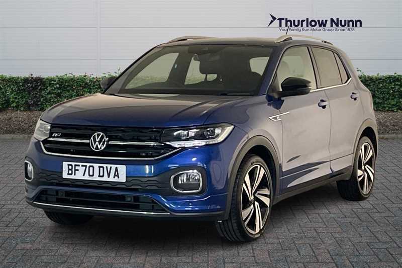 Volkswagen T-Cross 1.5 Tsi Evo R-line Suv Dsg Euro 6 Ss BF70DVA Blue #6