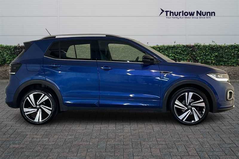 Volkswagen T-Cross 1.5 Tsi Evo R-line Suv Dsg Euro 6 Ss BF70DVA Blue #3