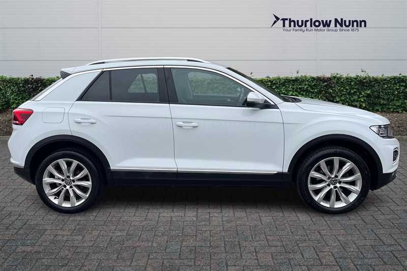 Volkswagen T-Roc 1.5 Tsi Gpf Evo Sel Suv Dsg Euro 6 Ss DE21ZCX White #2