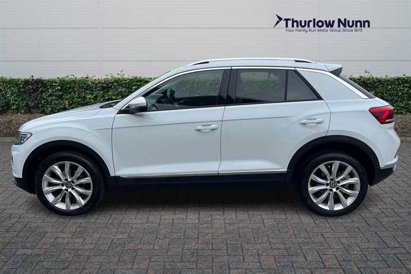 Volkswagen T-Roc 1.5 Tsi Gpf Evo Sel Suv Dsg Euro 6 Ss DE21ZCX White #6