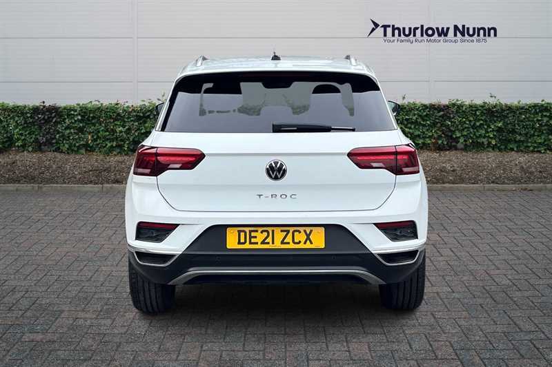 Volkswagen T-Roc 1.5 Tsi Gpf Evo Sel Suv Dsg Euro 6 Ss DE21ZCX White #4
