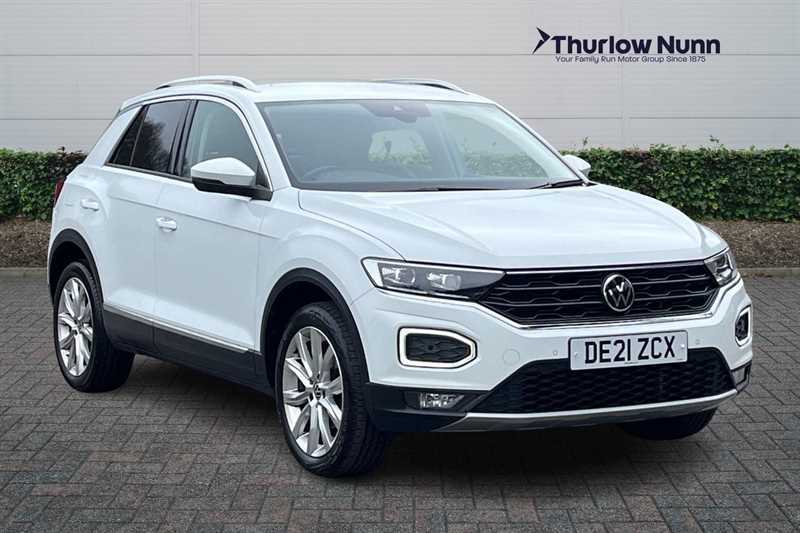 Volkswagen T-Roc 1.5 Tsi Gpf Evo Sel Suv Dsg Euro 6 Ss White
