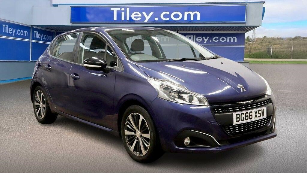 Peugeot 208 1.2 Puretech Active Design Menthol Euro 6 Blue