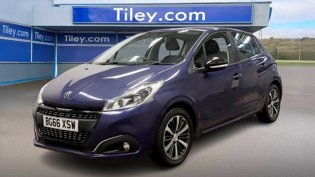 Peugeot 208 1.2 Puretech Active Design Menthol Euro 6 BG66XSW Blue #2