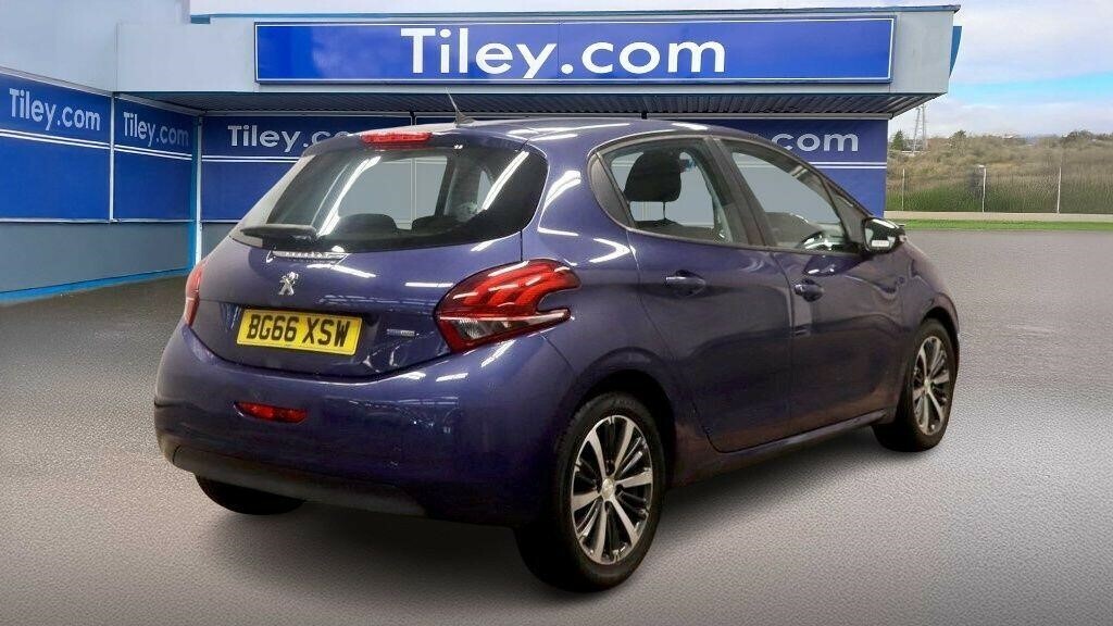 Peugeot 208 1.2 Puretech Active Design Menthol Euro 6 BG66XSW Blue #6
