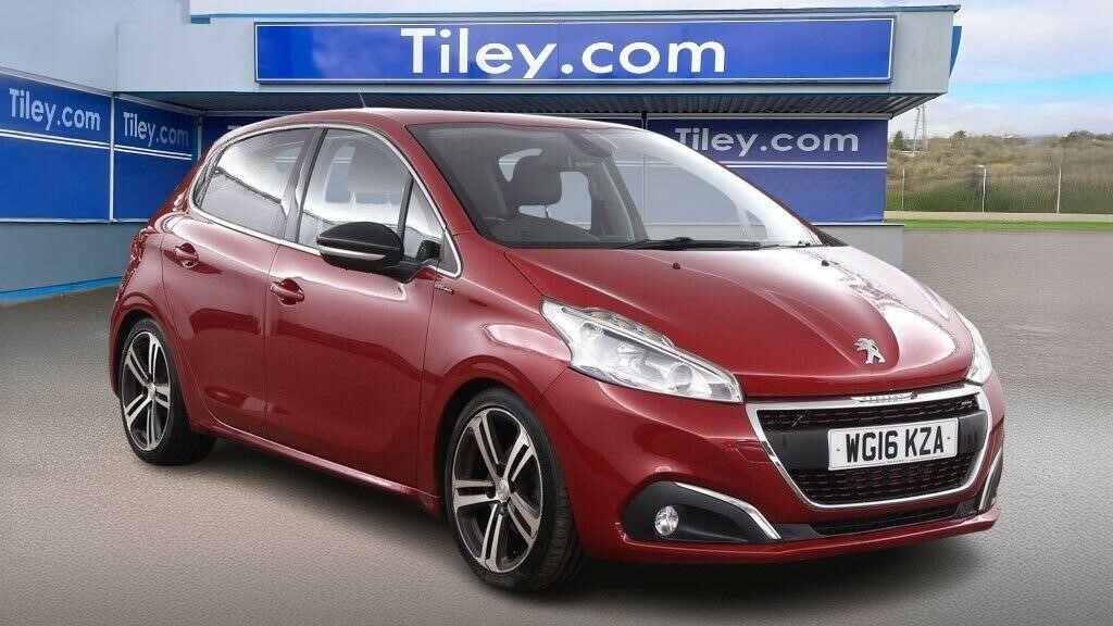 Peugeot 208 1.2 Puretech Gt Line Euro 6 Ss Red