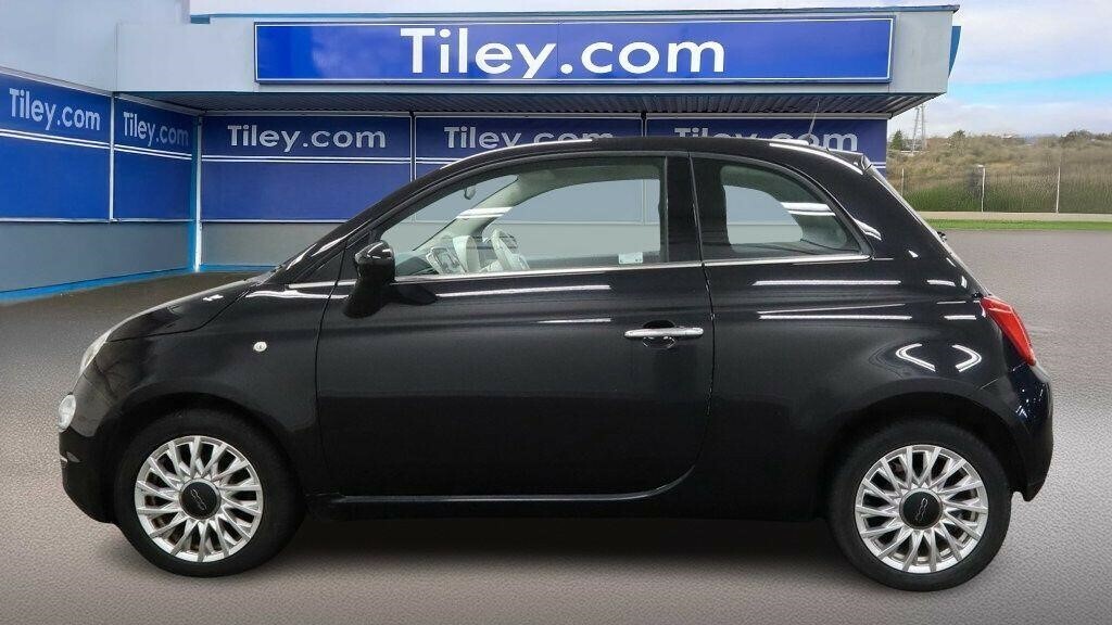 Fiat 500 1.2 Lounge Euro 6 Ss WP67HRD Black #3