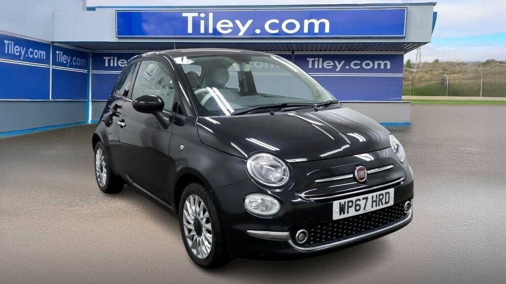 Fiat 500 1.2 Lounge Euro 6 Ss Black