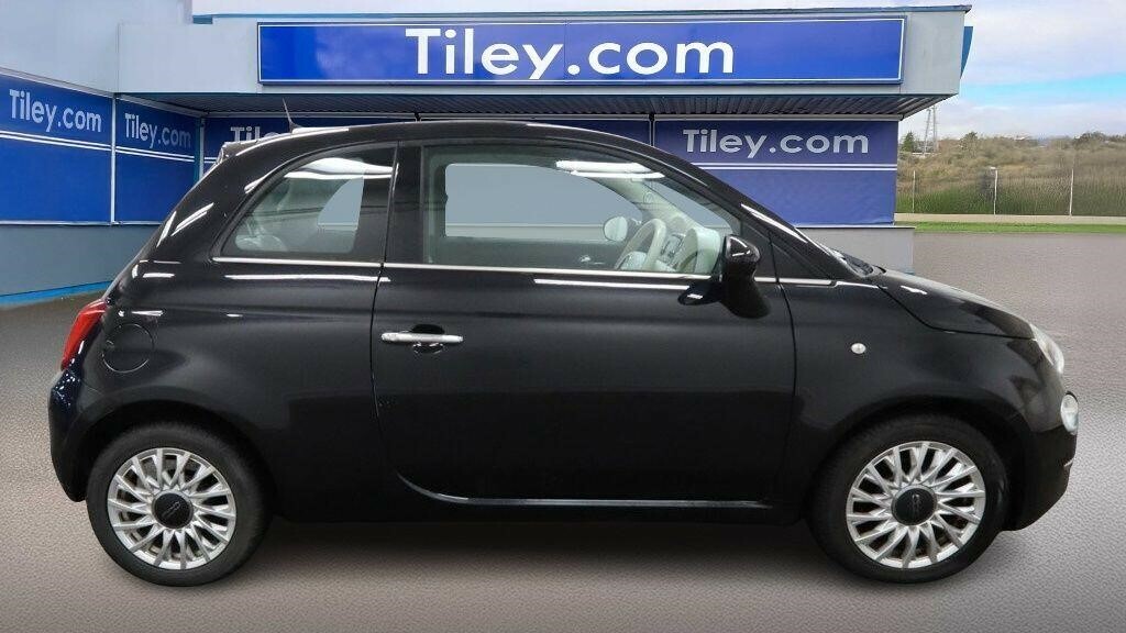 Fiat 500 1.2 Lounge Euro 6 Ss WP67HRD Black #4