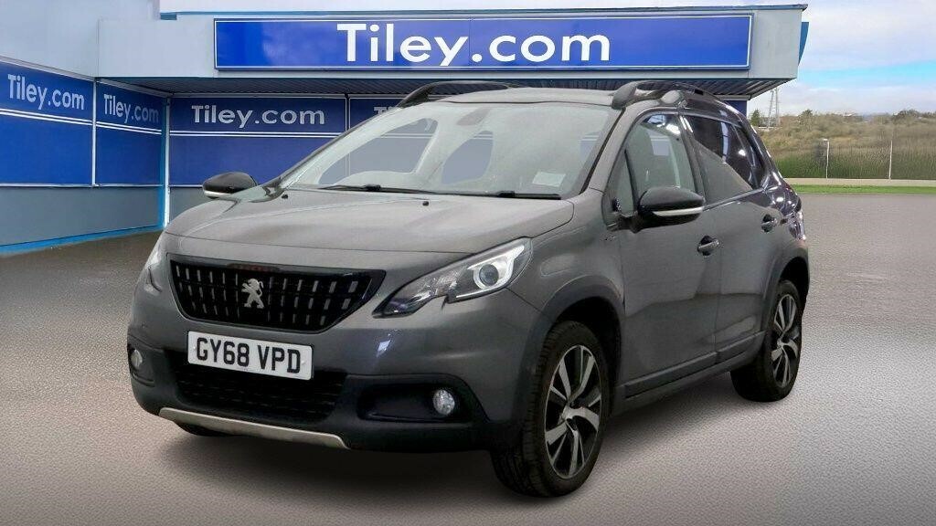 Peugeot 2008 1.2 Puretech Gpf Gt Line Euro 6 Ss GY68VPD Grey #2