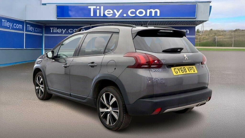 Peugeot 2008 1.2 Puretech Gpf Gt Line Euro 6 Ss GY68VPD Grey #5