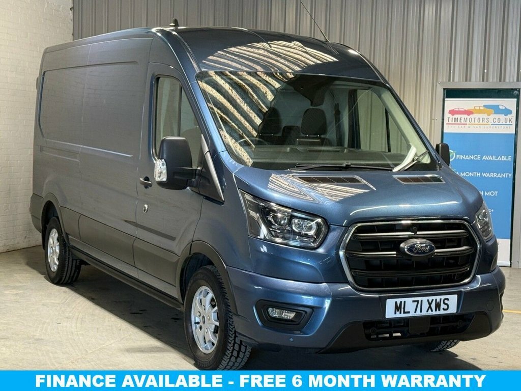 Ford Transit Custom 2L Limited Blue