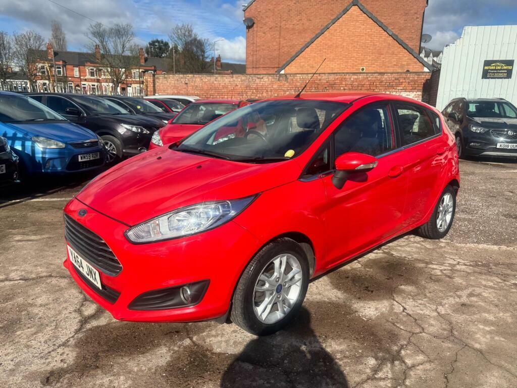 Ford Fiesta 1.25 Zetec Euro 5 YA64JNX Red #6