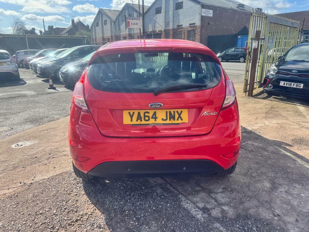 Ford Fiesta 1.25 Zetec Euro 5 YA64JNX Red #5