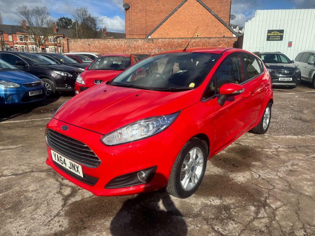 Ford Fiesta 1.25 Zetec Euro 5 YA64JNX Red #3