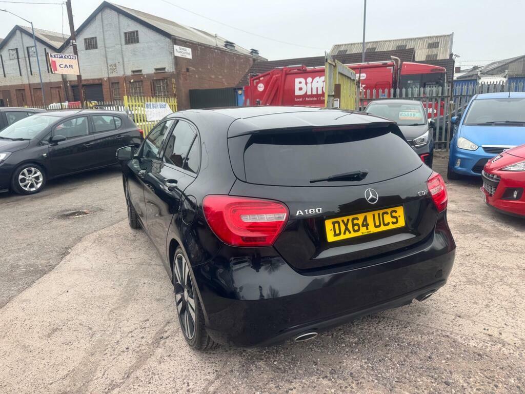 Mercedes-Benz A Class 1.5 A180 Cdi Sport Euro 5 S S DX64UCS Black #5