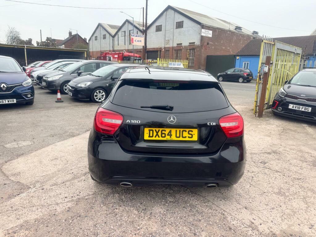 Mercedes-Benz A Class 1.5 A180 Cdi Sport Euro 5 S S DX64UCS Black #6