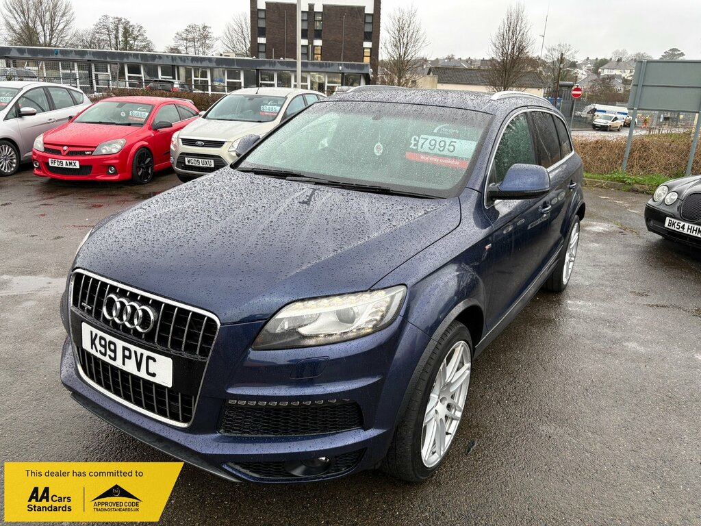 Audi Q7 4.2 Tdi V8 S Line Suv Tiptronic Quattro Blue