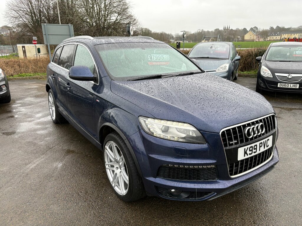 Audi Q7 4.2 Tdi V8 S Line Suv Tiptronic Quattro Blue #4