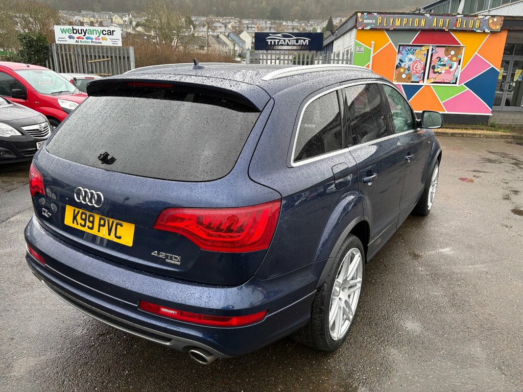 Audi Q7 4.2 Tdi V8 S Line Suv Tiptronic Quattro Blue #5