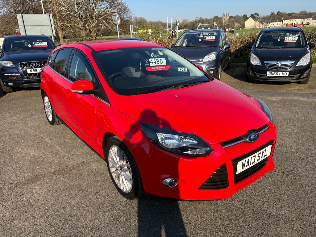 Ford Focus 1.0T Ecoboost Zetec Hatchback Eu WA13SXL Red #4
